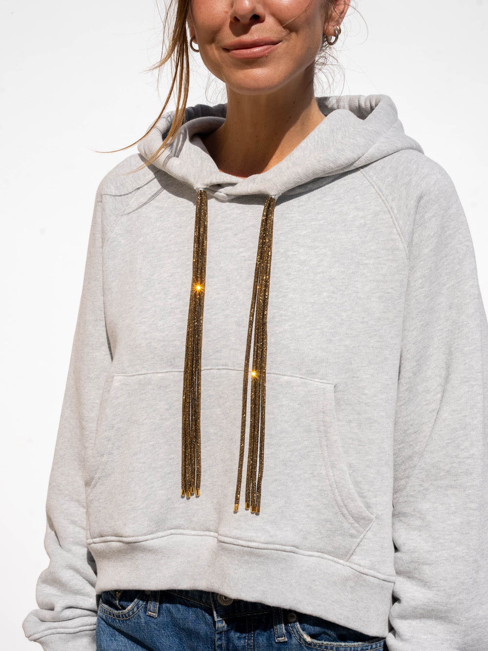 SWING Strings Hoodie - Grey