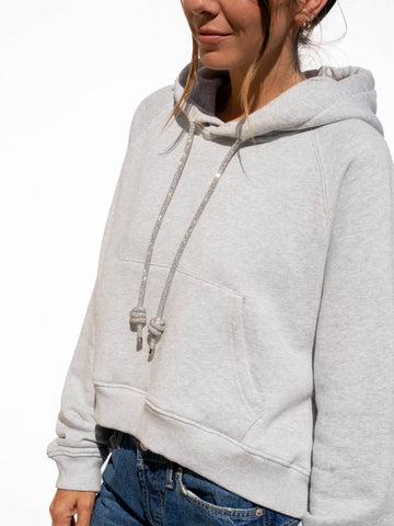 LOOP Strings Hoodie - Heather Grey