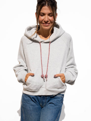 LOOP Strings Hoodie - Heather Grey