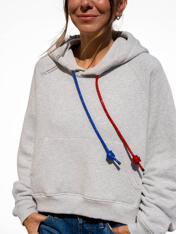 LOOP Strings Hoodie - Heather Grey