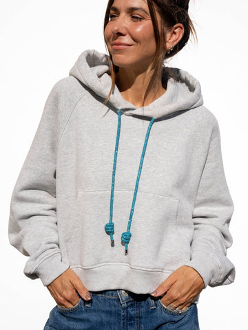LOOP Strings Hoodie - Heather Grey