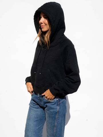 TASSEL Strings Hoodie - Black