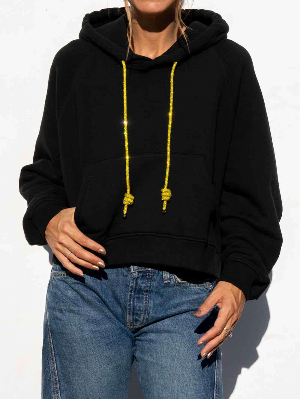 LOOP Strings Hoodie - Black