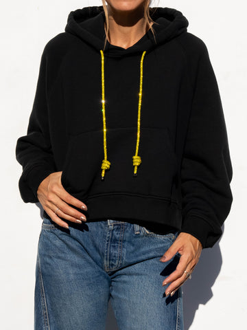 LOOP Strings Hoodie - Black