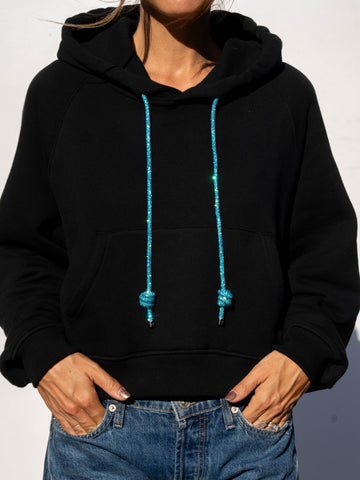 LOOP Strings Hoodie - Black