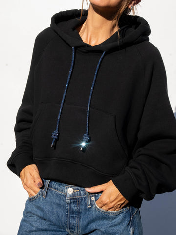 LOOP Strings Hoodie - Black