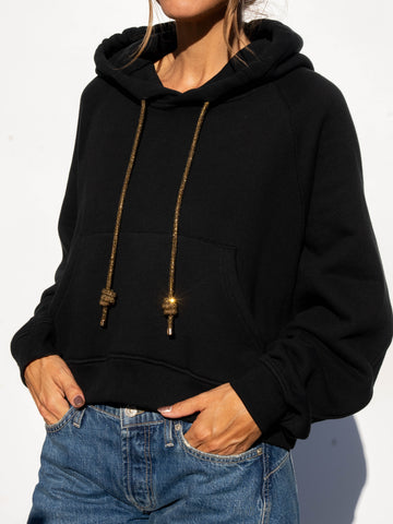 LOOP Strings Hoodie - Black