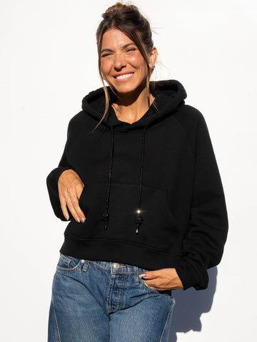 LOOP Strings Hoodie - Black