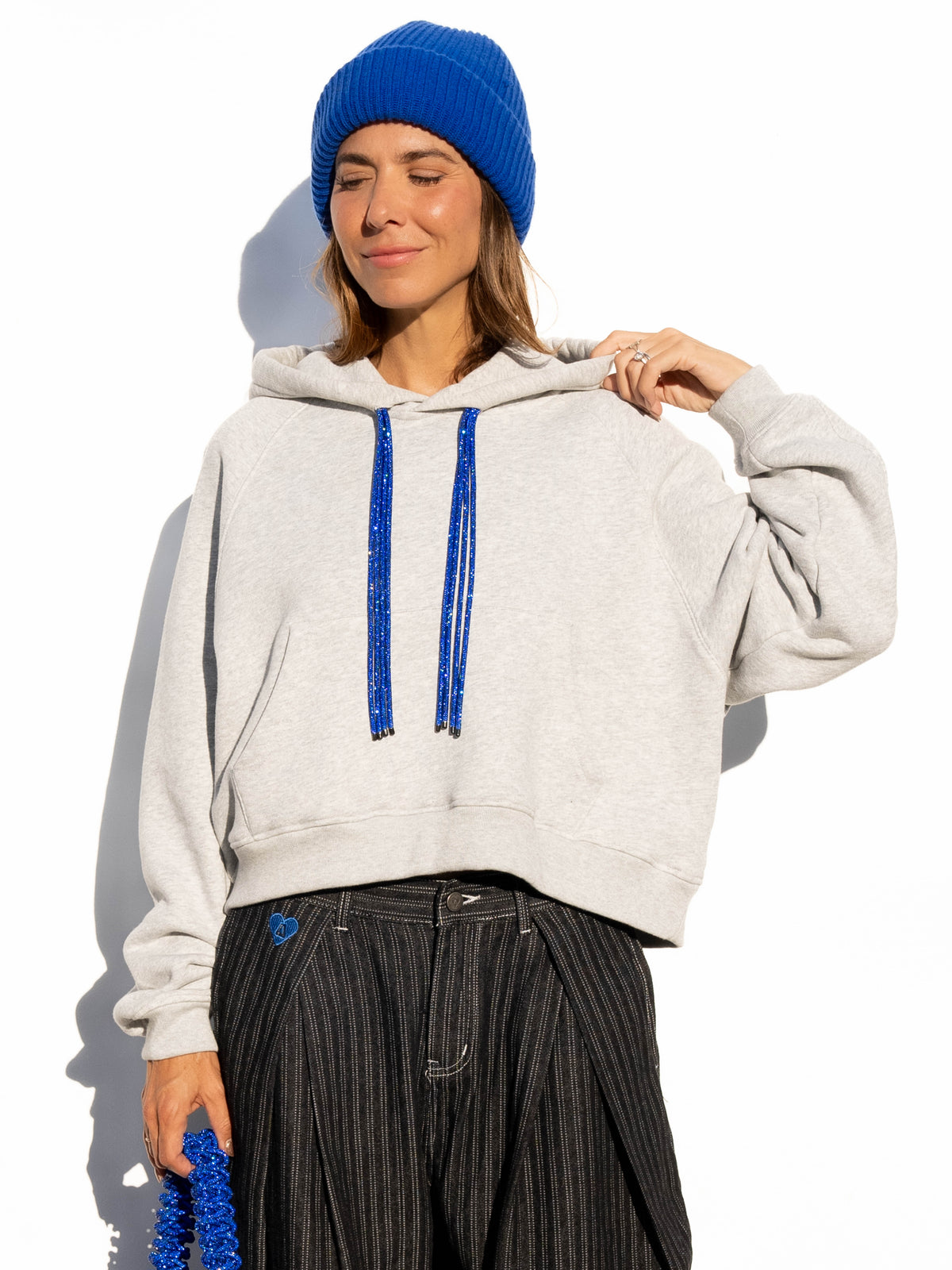 SWING Strings Hoodie - Grey