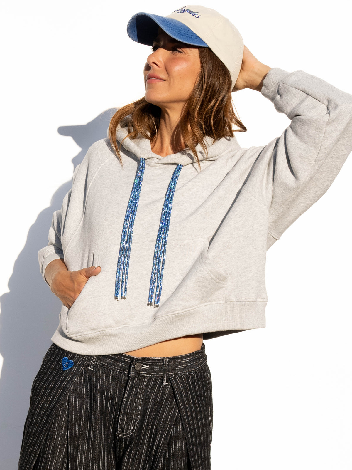 SWING Strings Hoodie - Grey