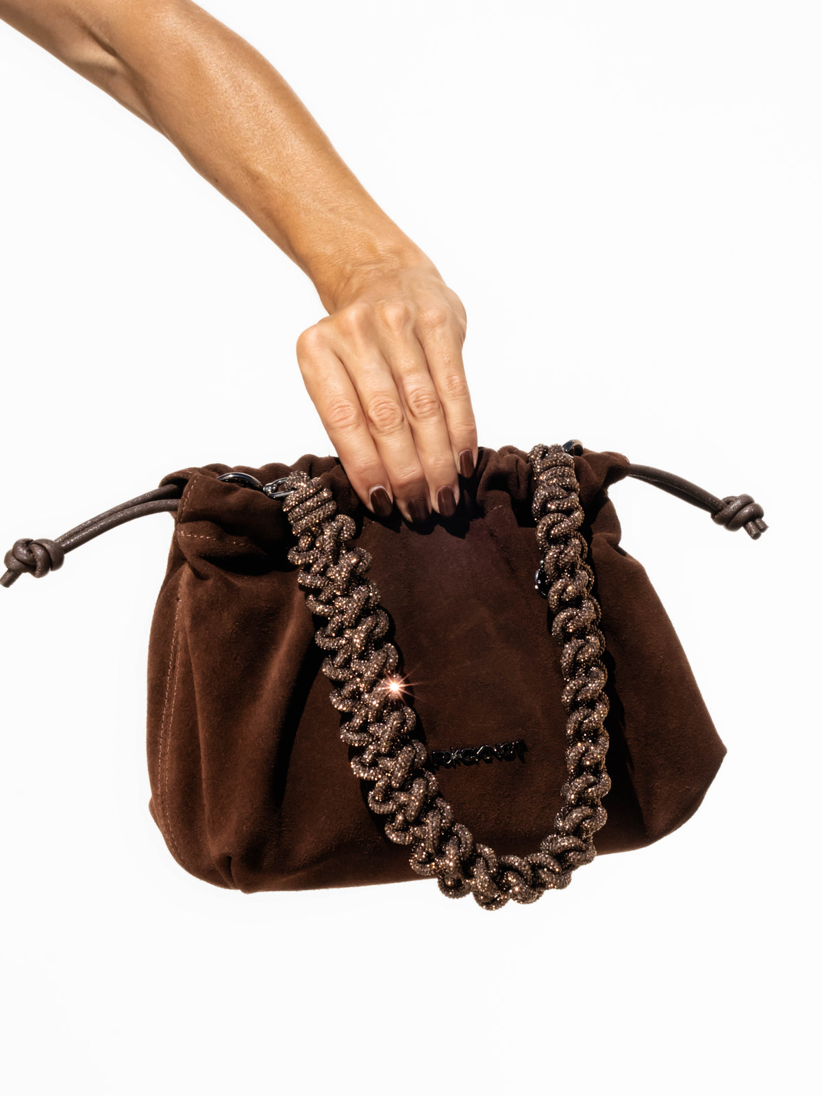 LACE STRAP - Chocolate