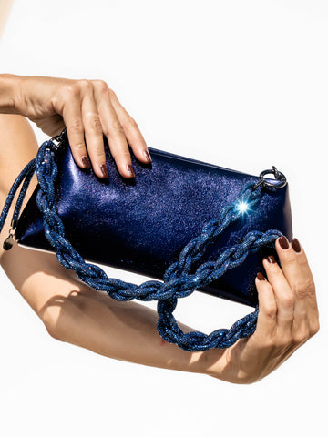 DUO Bag  - Metallic Blue