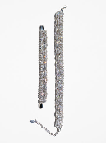 CROWN Bracelet - Crystal