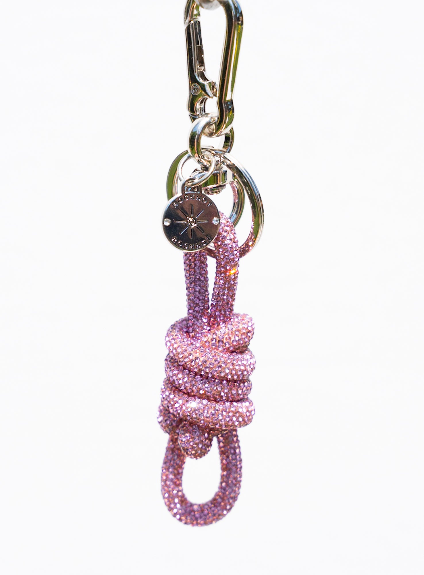 Chubby Knot Keychain - Pink Sugar