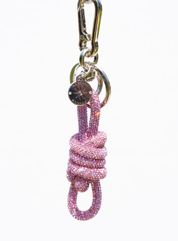 Chubby Knot Keychain - Pink Sugar