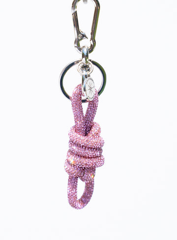 Chubby Knot Keychain - Pink Sugar