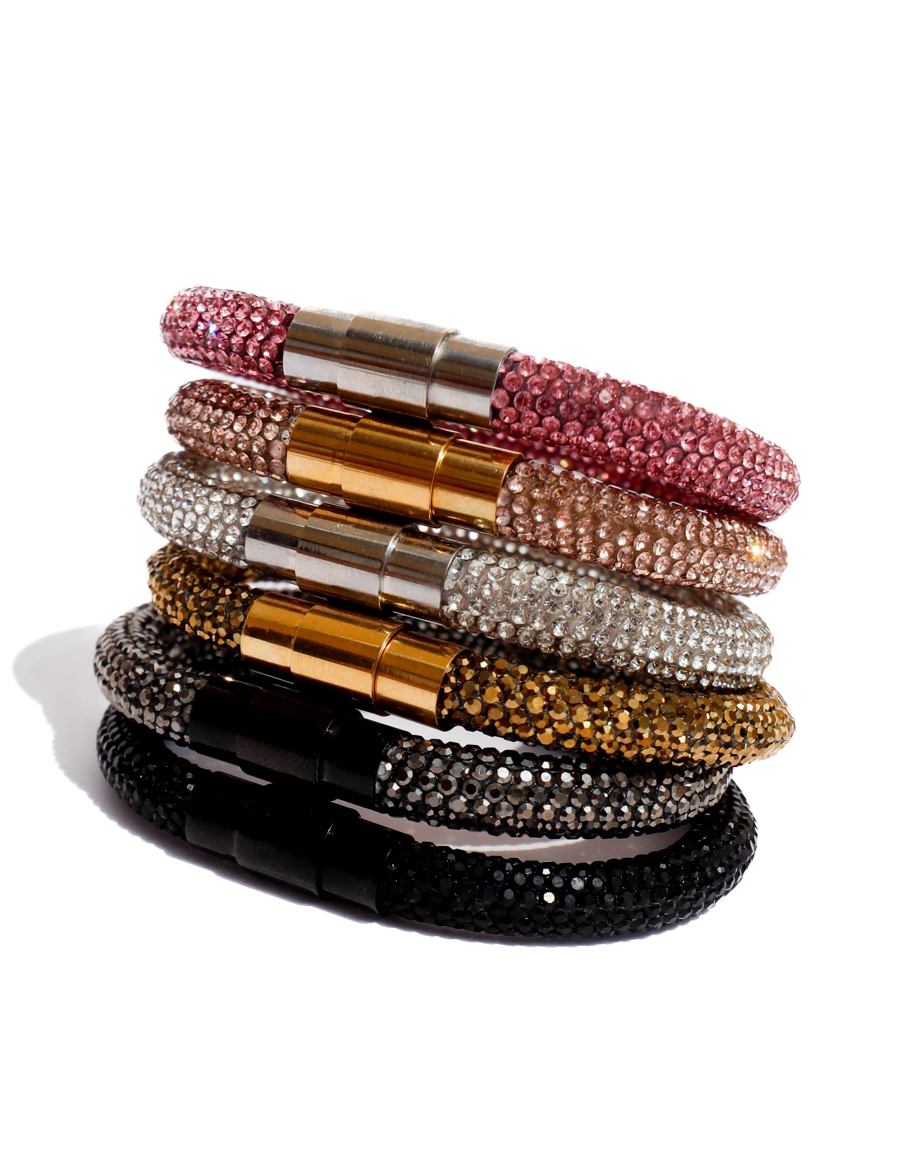 Rhinestone Rope Bracelet - 6x Bundle