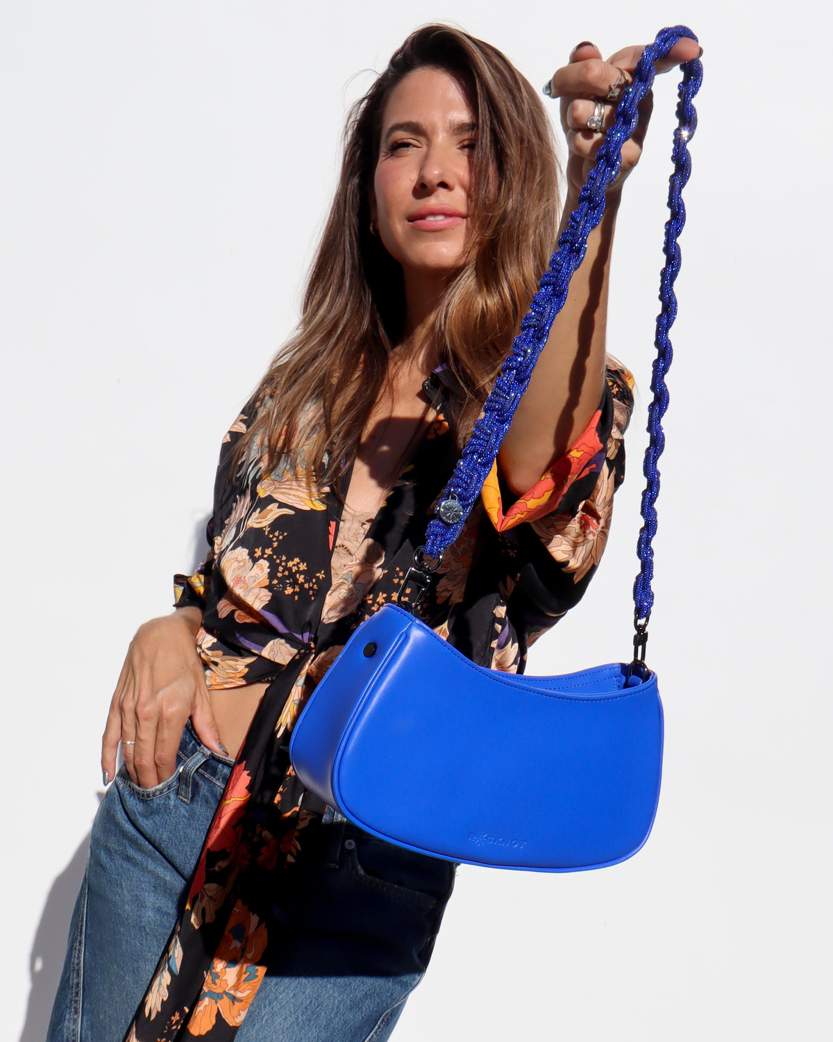 PETITE CROWN STRAP - Cobalt Blue