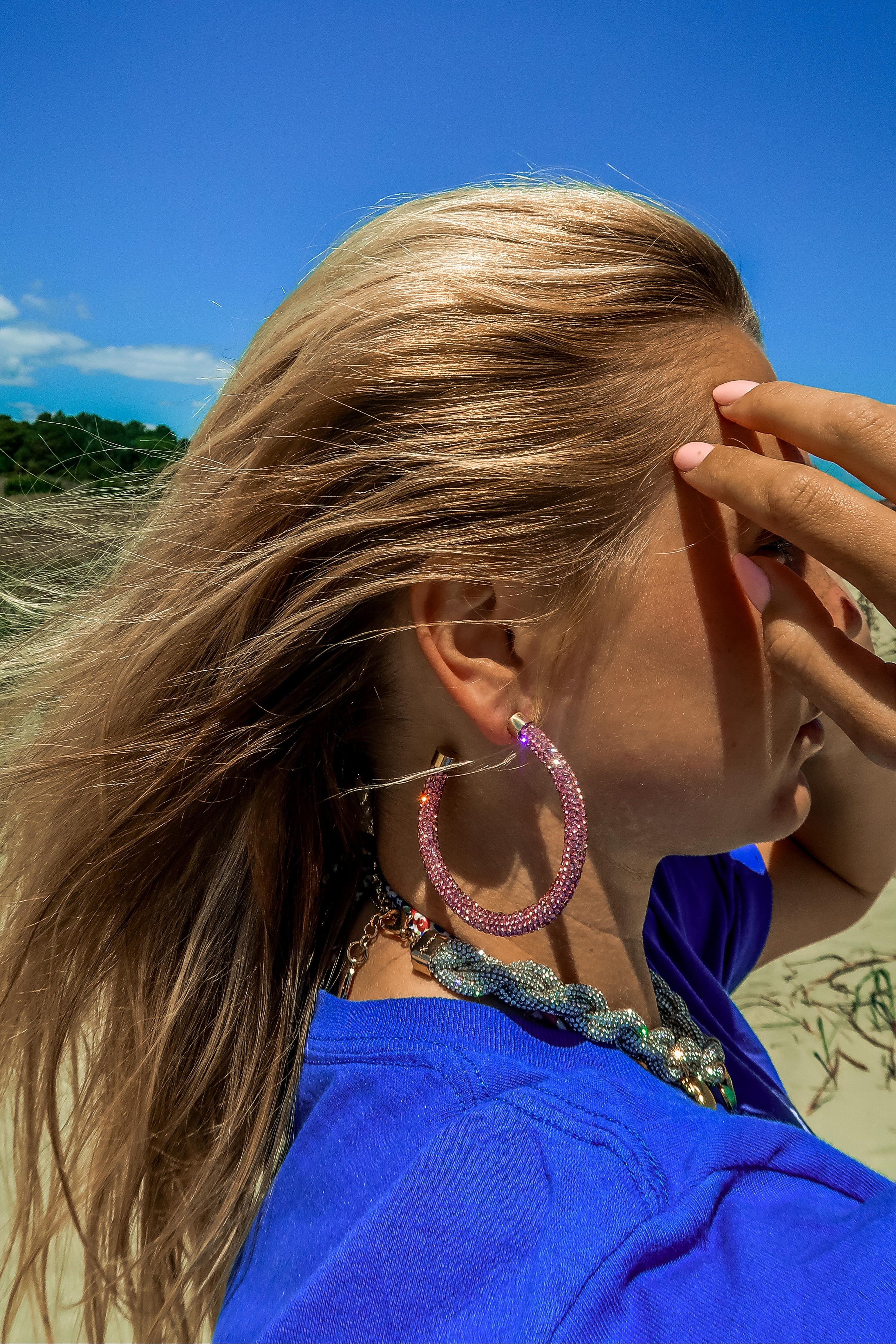 Magnum Hoops - Pink Sugar