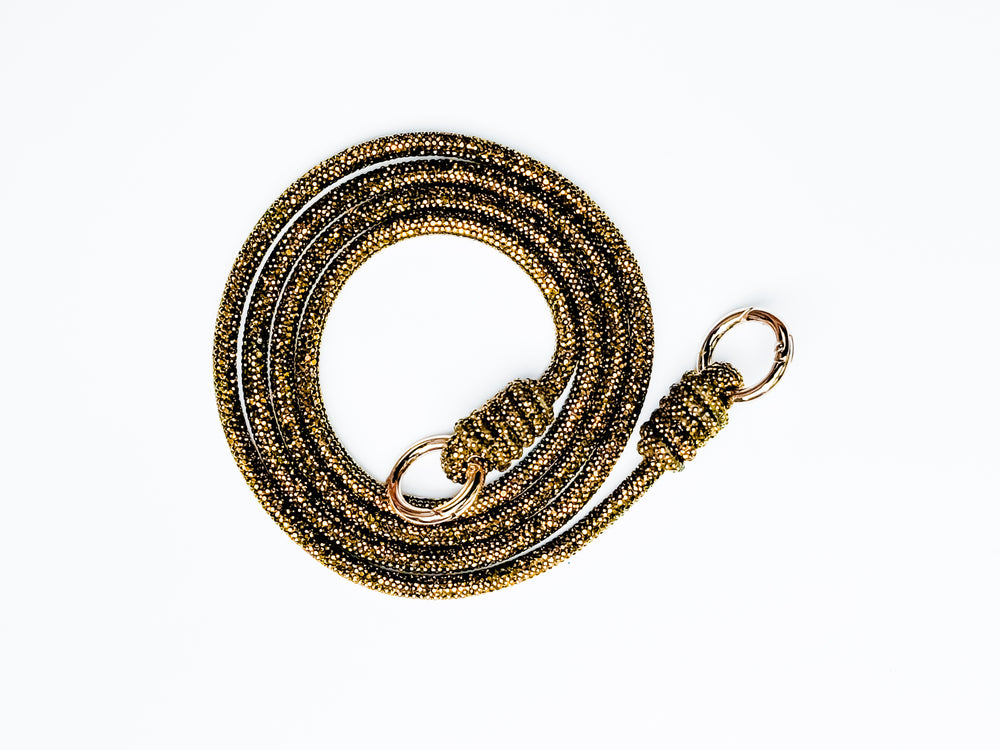 SPIRAL Strap -  Phone / Purse - Antique Gold