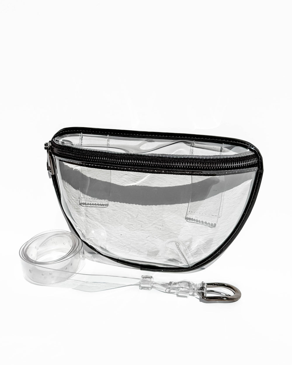 Infinity Belt Bag - Clear / Black