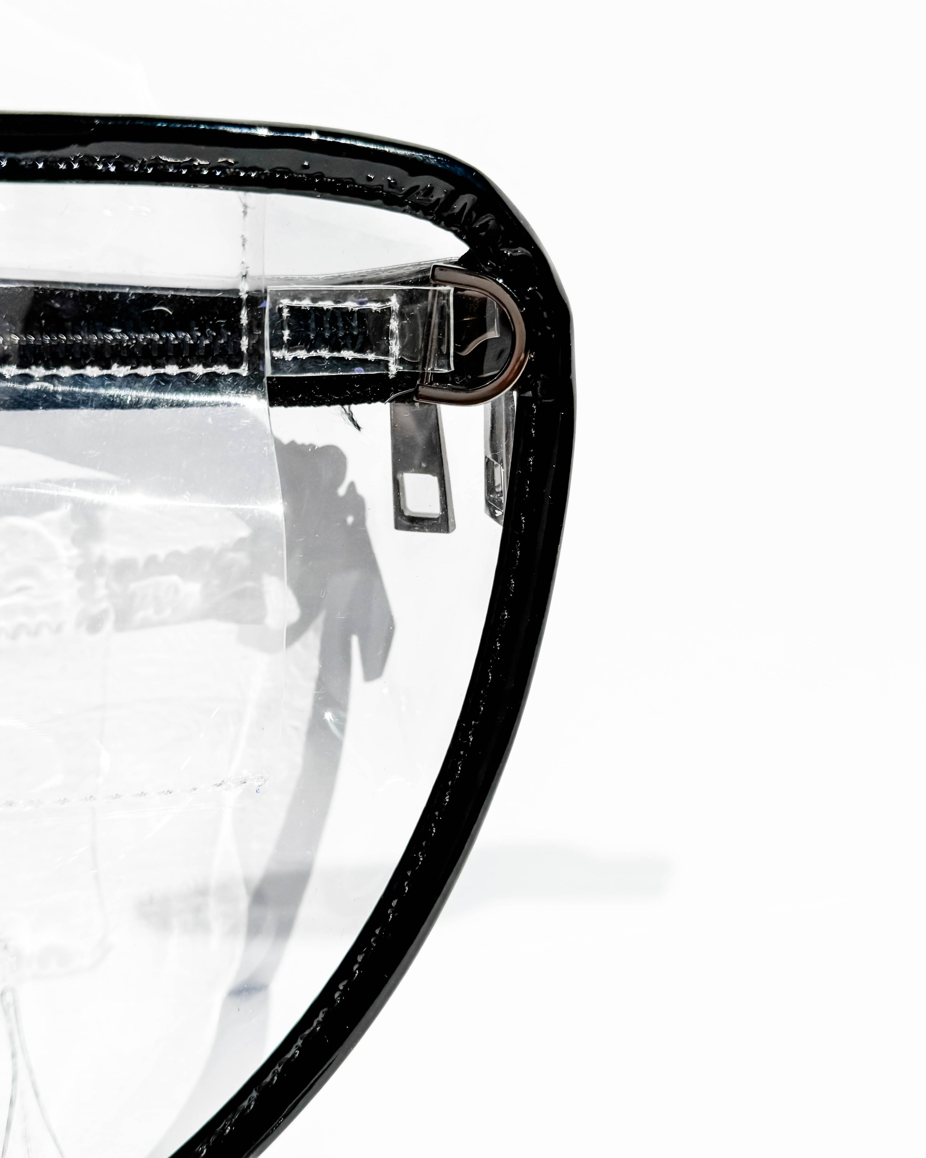 Infinity Belt Bag - Clear / Black