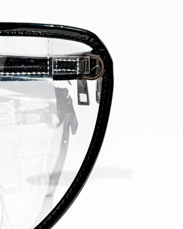 Infinity Belt Bag - Clear / Black