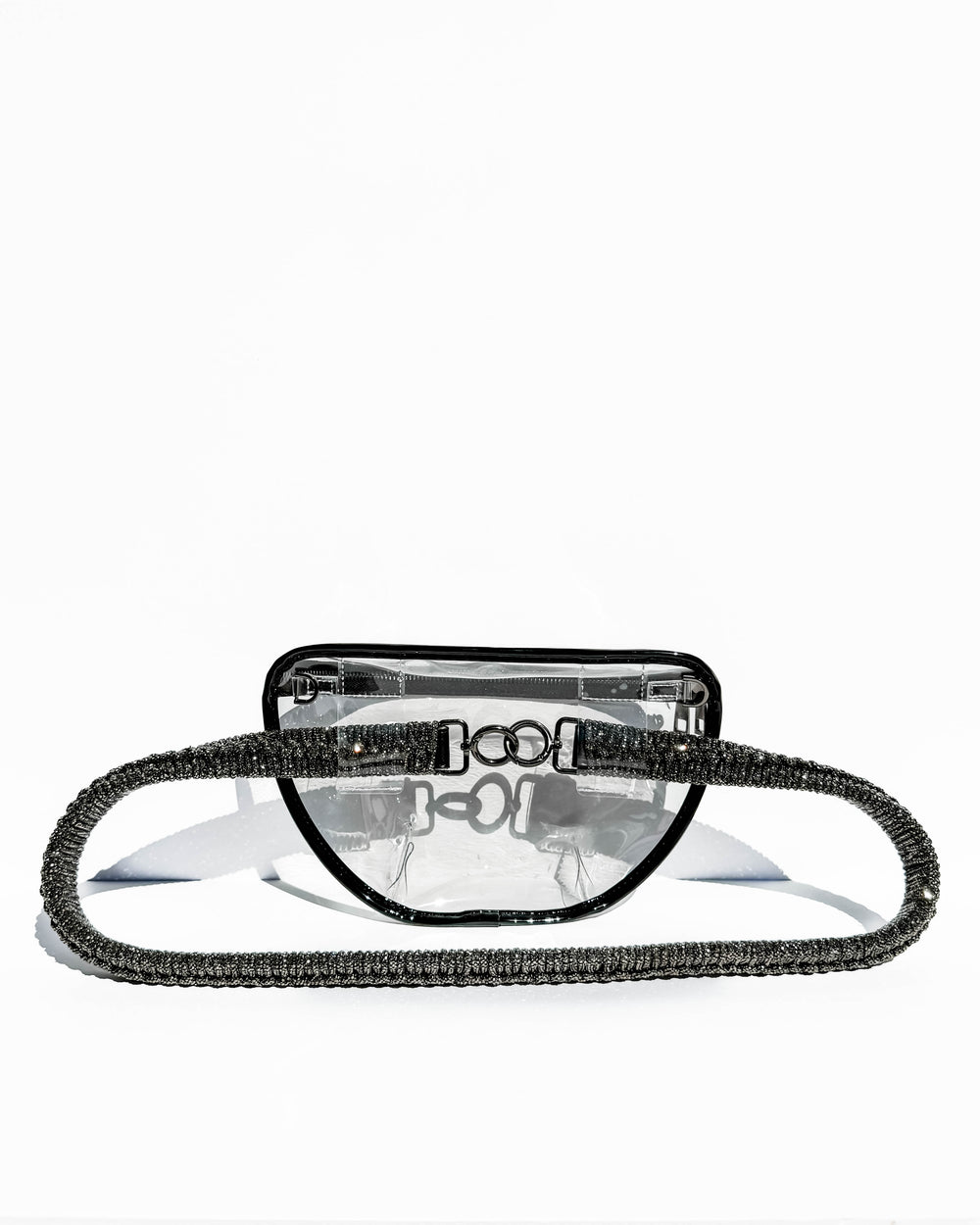 Infinity Belt Bag - Clear / Black