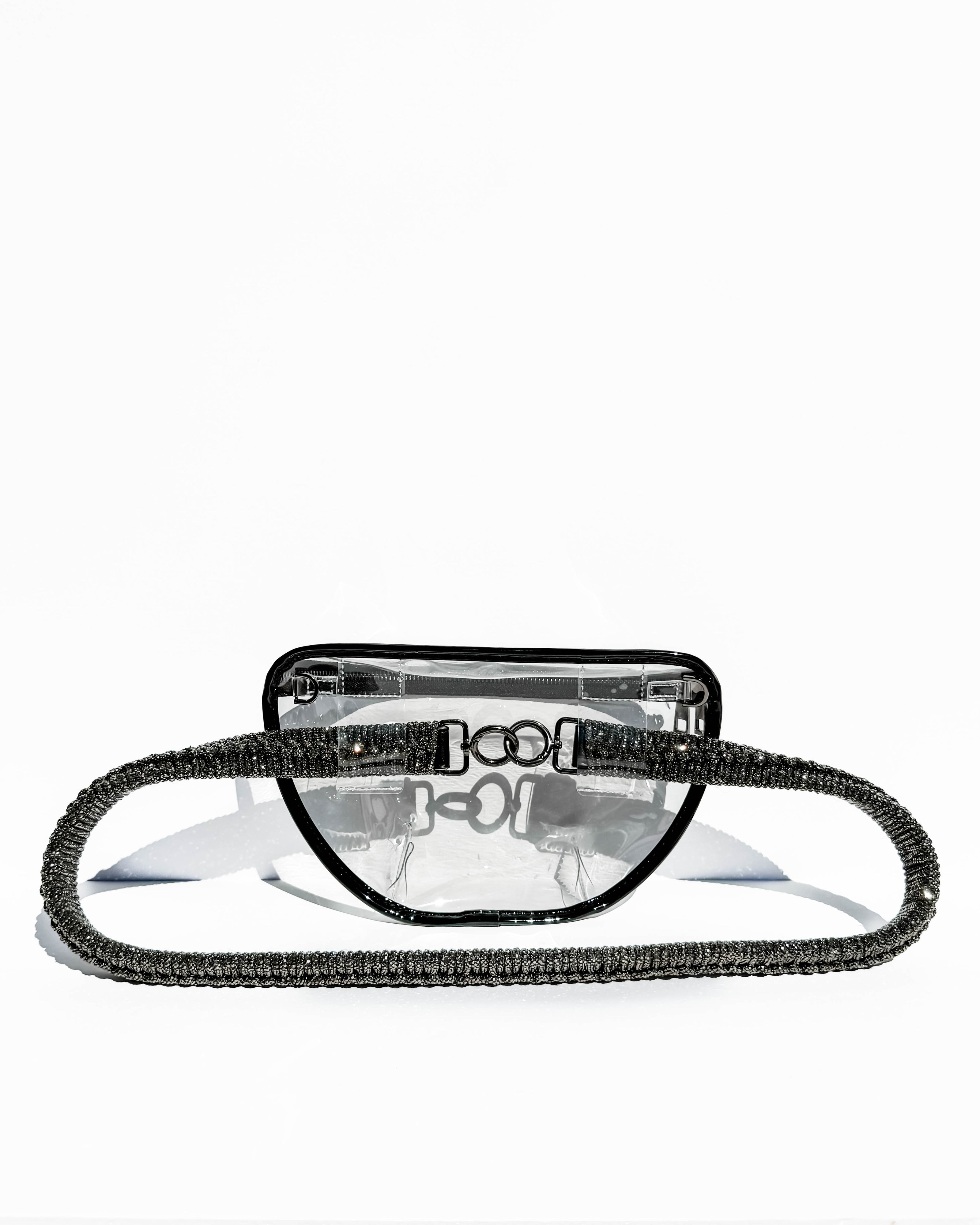 Infinity Belt Bag - Clear / Black