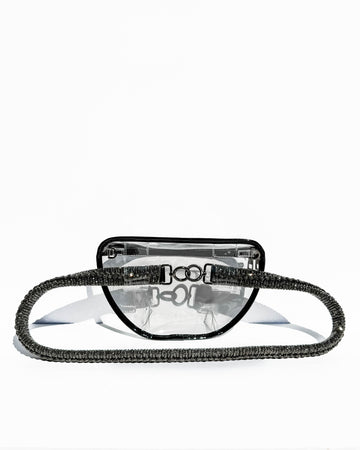 Infinity Belt Bag - Clear / Black
