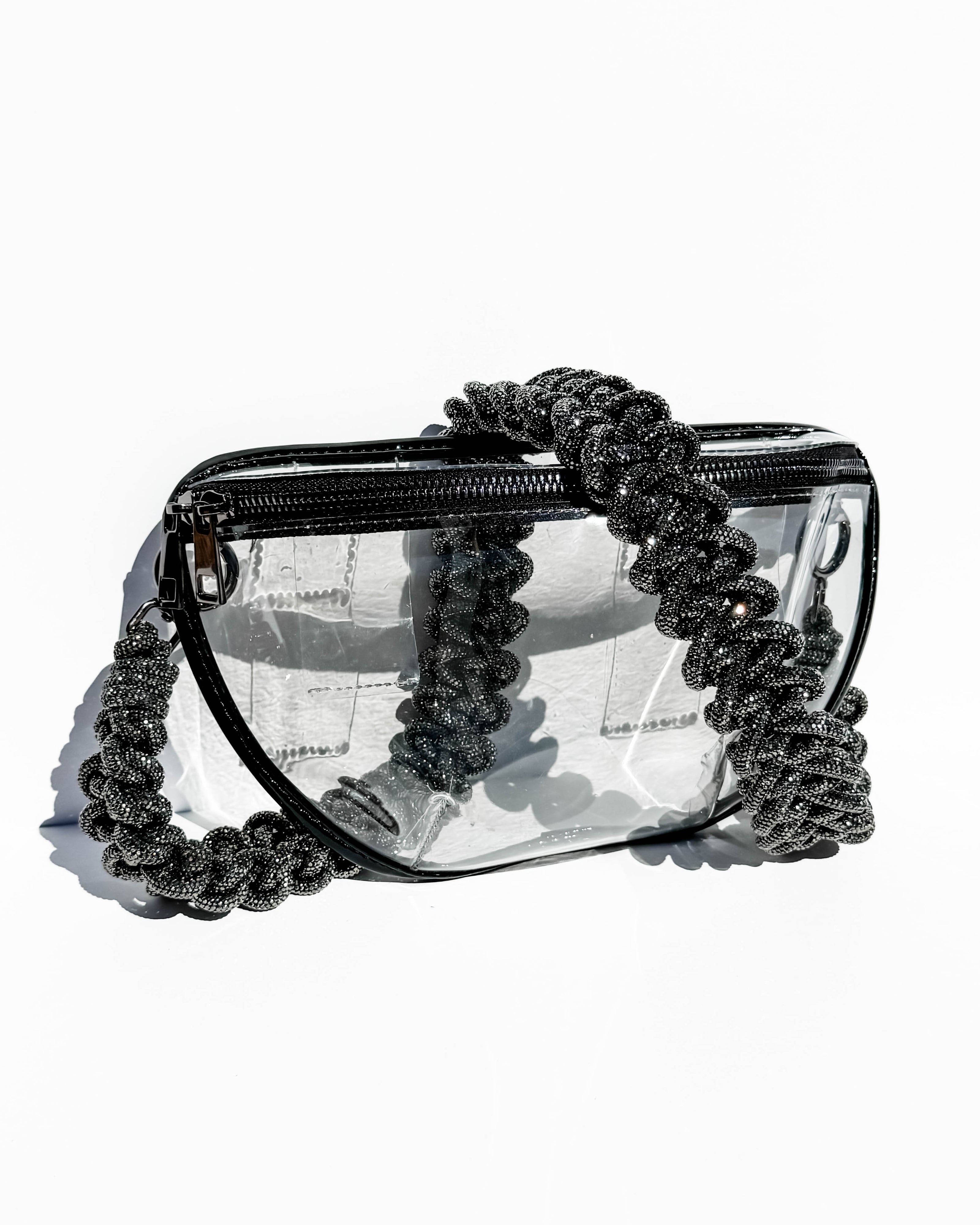 Infinity Belt Bag - Clear / Black