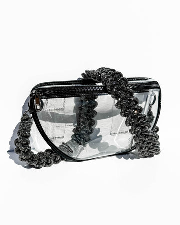 Infinity Belt Bag - Clear / Black