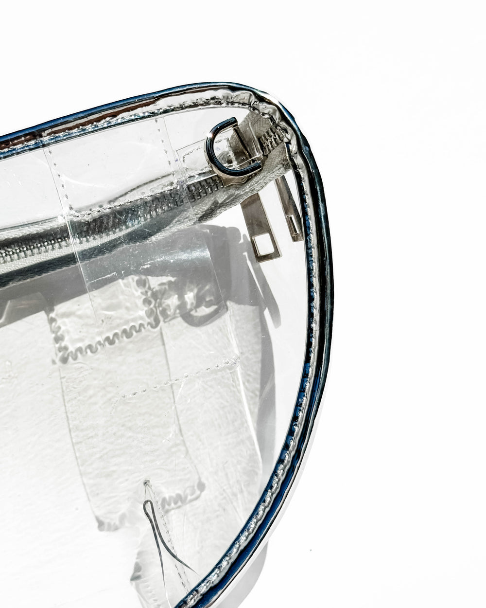 Infinity Belt Bag - Clear / Chrome