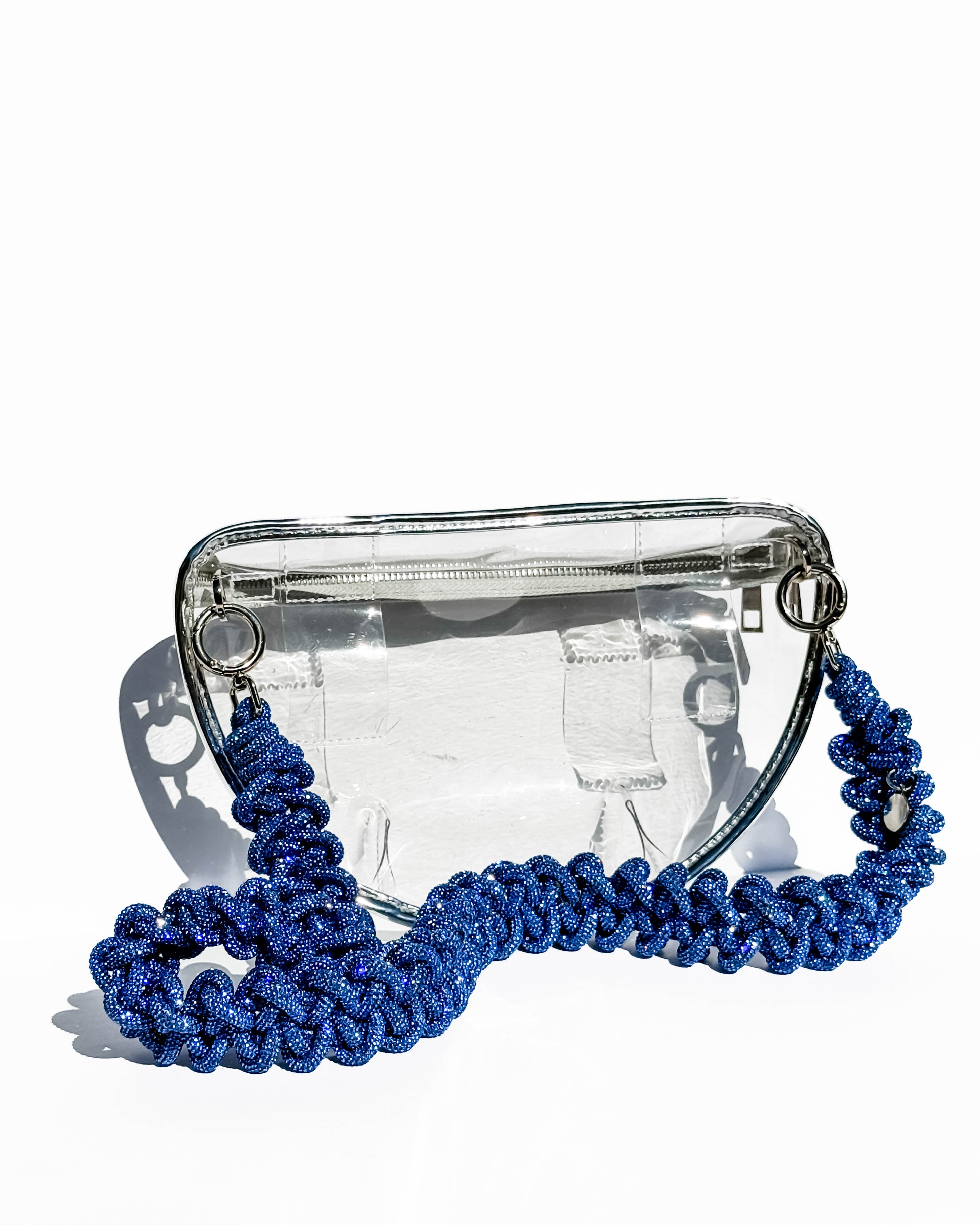 Infinity Belt Bag - Clear / Chrome
