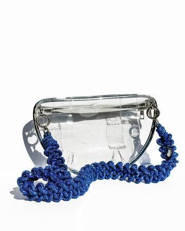Infinity Belt Bag - Clear / Chrome