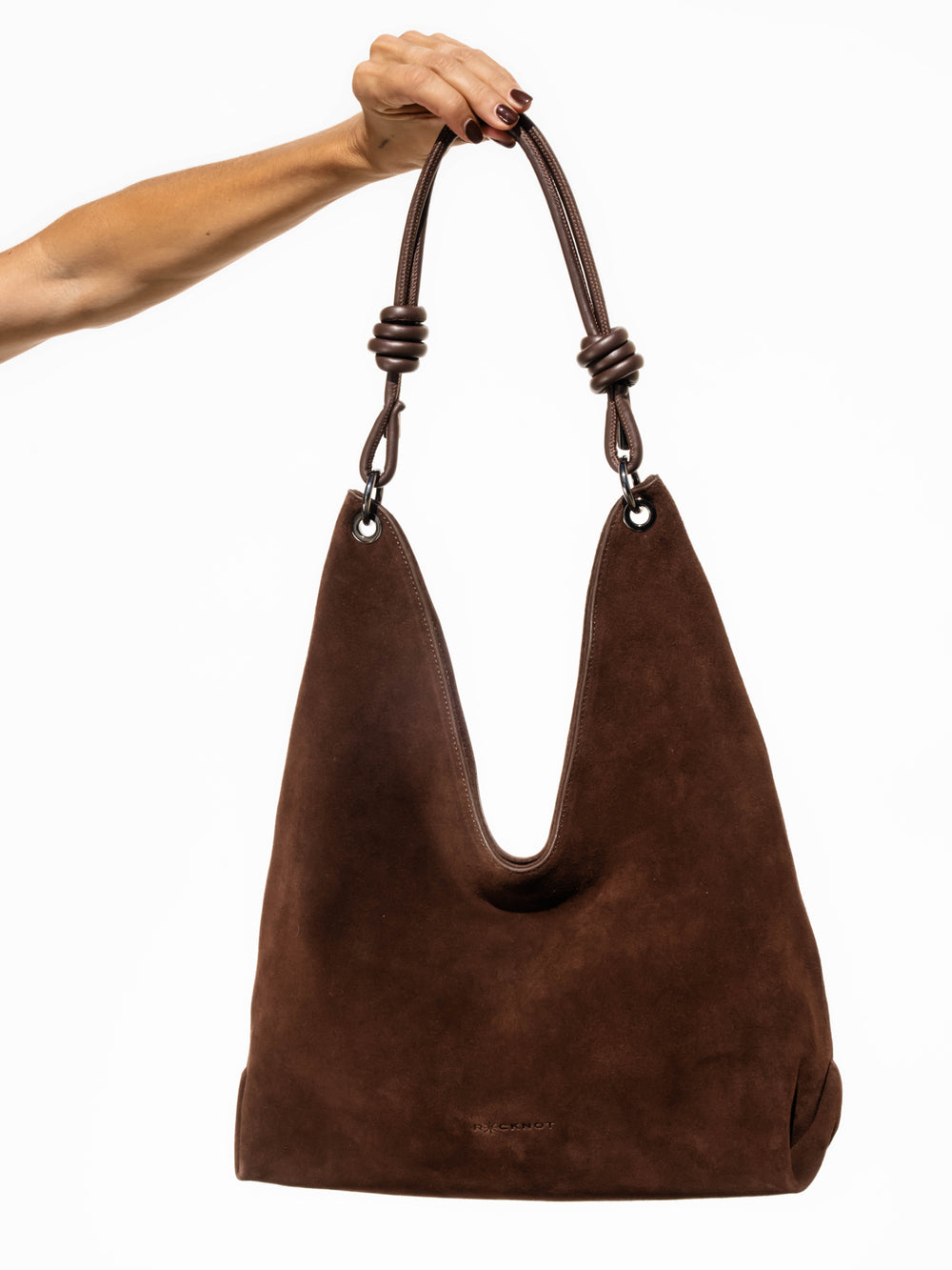 ORI Hobo Bag - Chocolate Suede