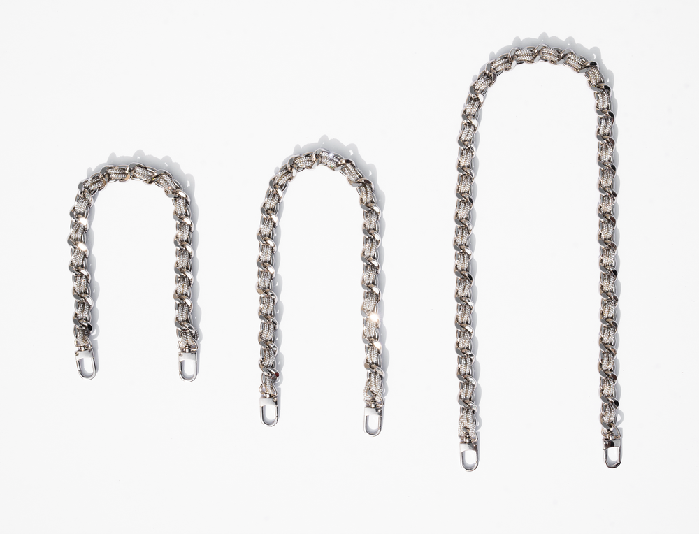 LINK STRAP / NECKLACE - Petite Silver