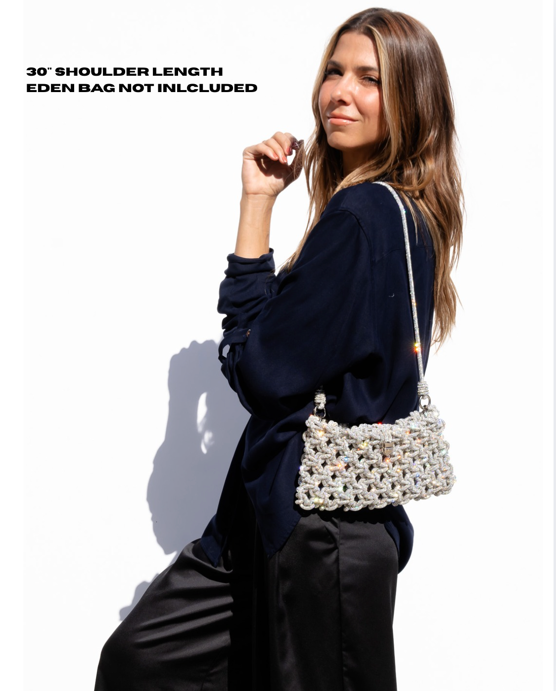 SPIRAL Strap -  Phone / Purse - Crystal