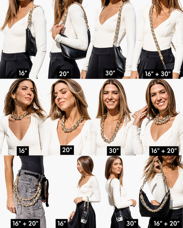 LINK STRAP / NECKLACE - Petite Gold