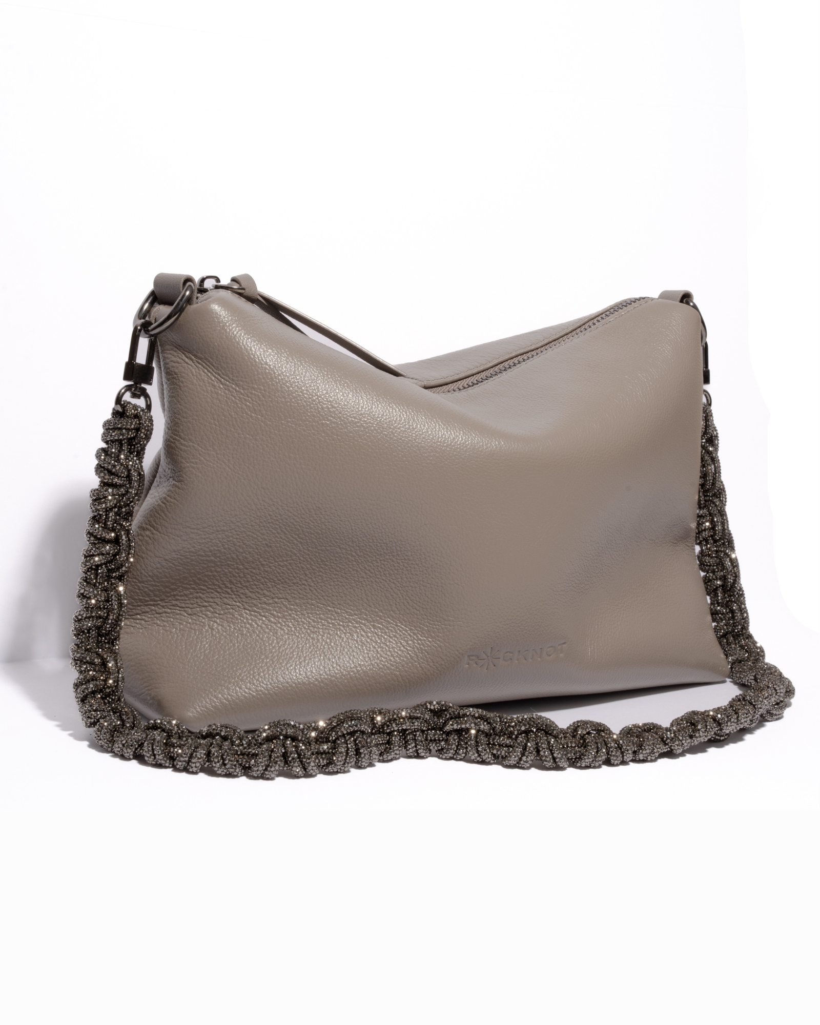 DANIELLA BAG + PETITE CROWN - Grey + Gunmetal