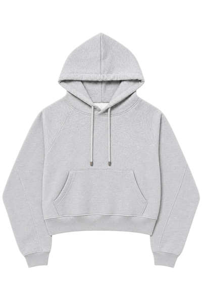 Statement Strings™ Ready Hoodie - Heather Grey