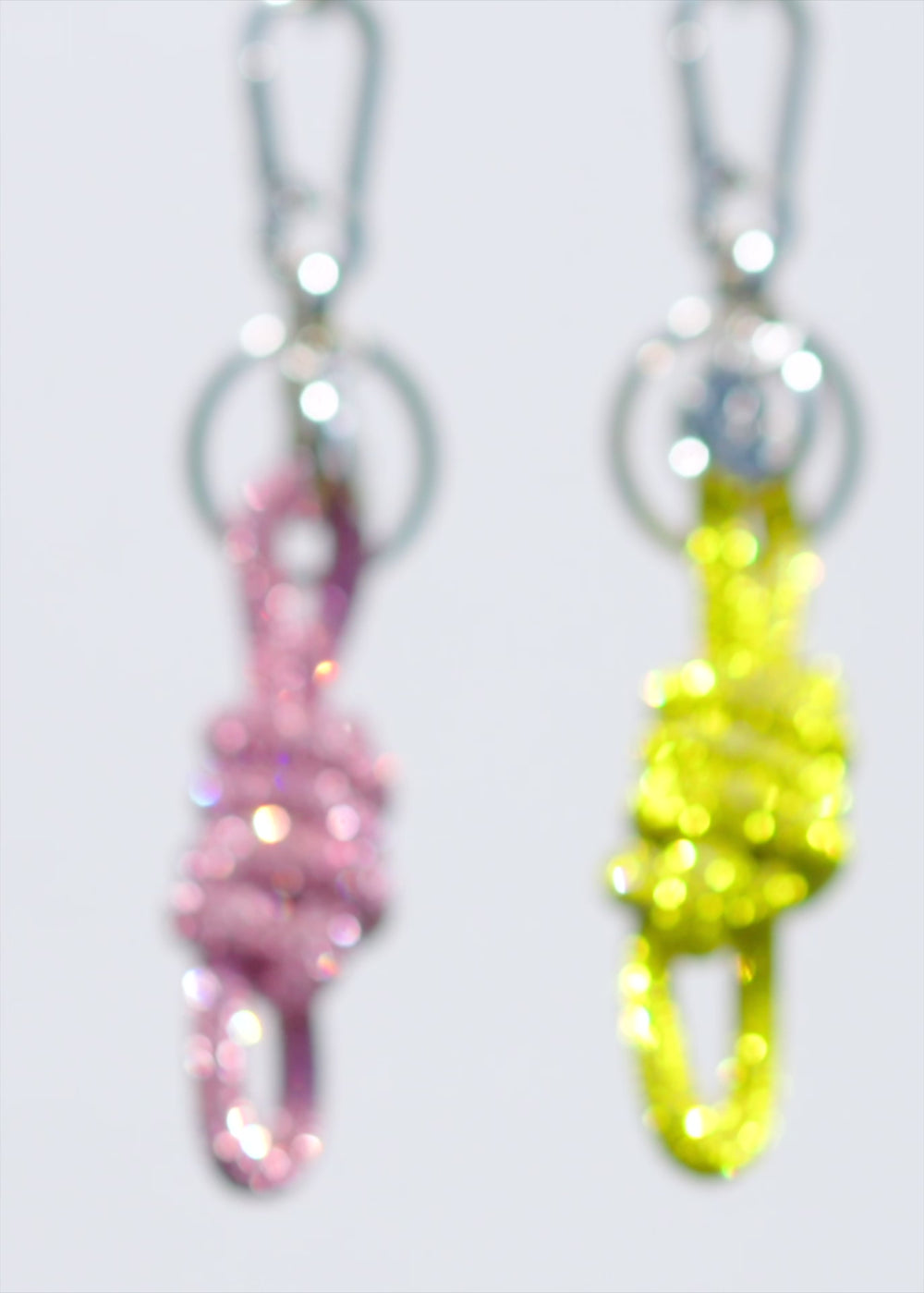 Chubby Knot Keychain - Pink Sugar