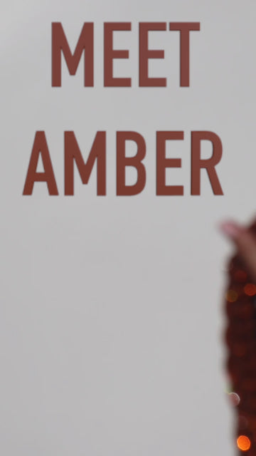LACE STRAP - Amber