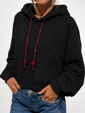 LOOP Strings Hoodie - Black