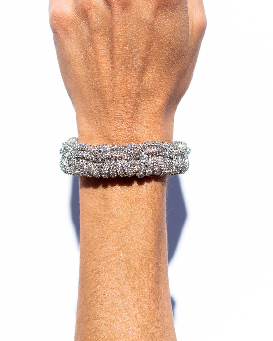 Crown Bracelet - Crystal