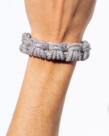 CROWN Bracelet - Crystal