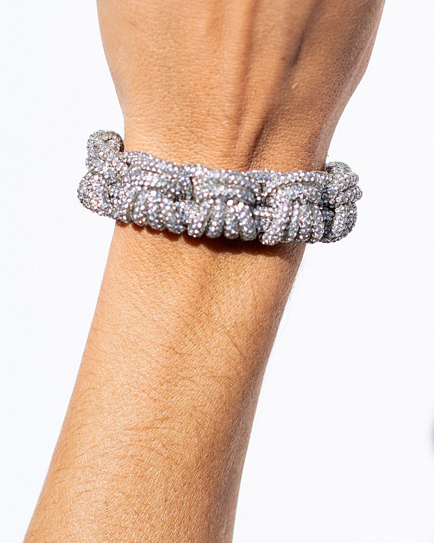 Crown Bracelet - Crystal