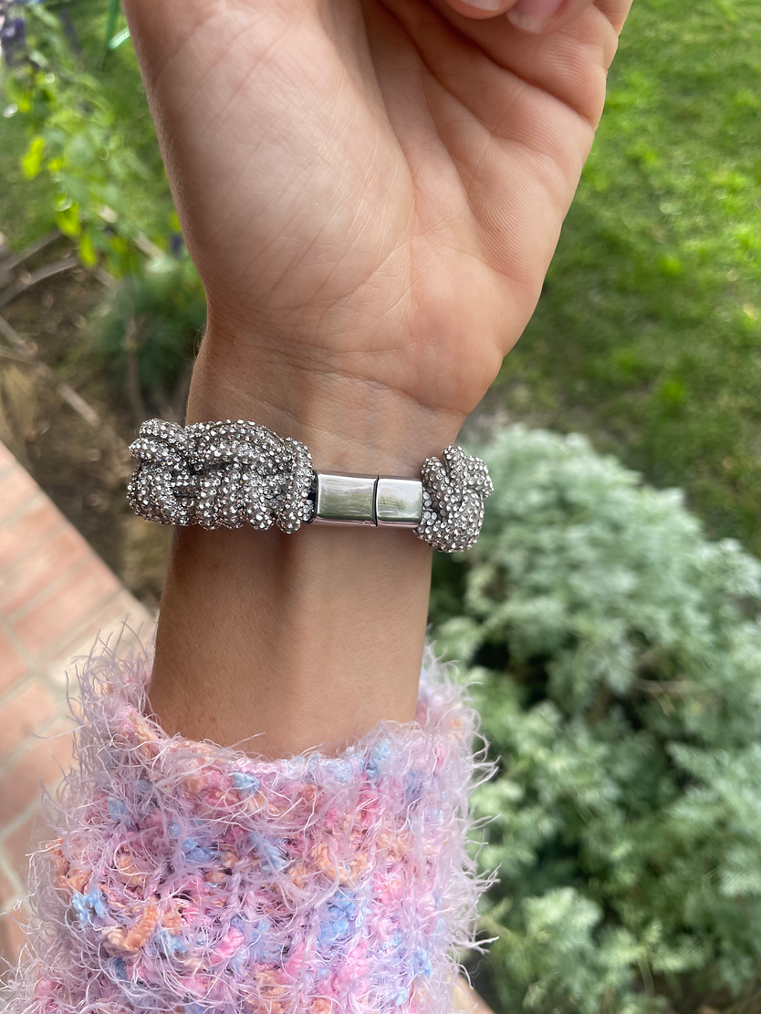 Crown Bracelet - Crystal